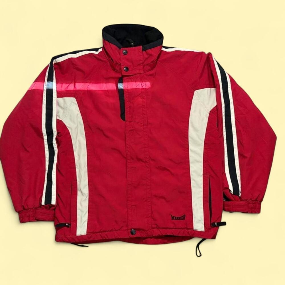 Marker vintage 90s red snow